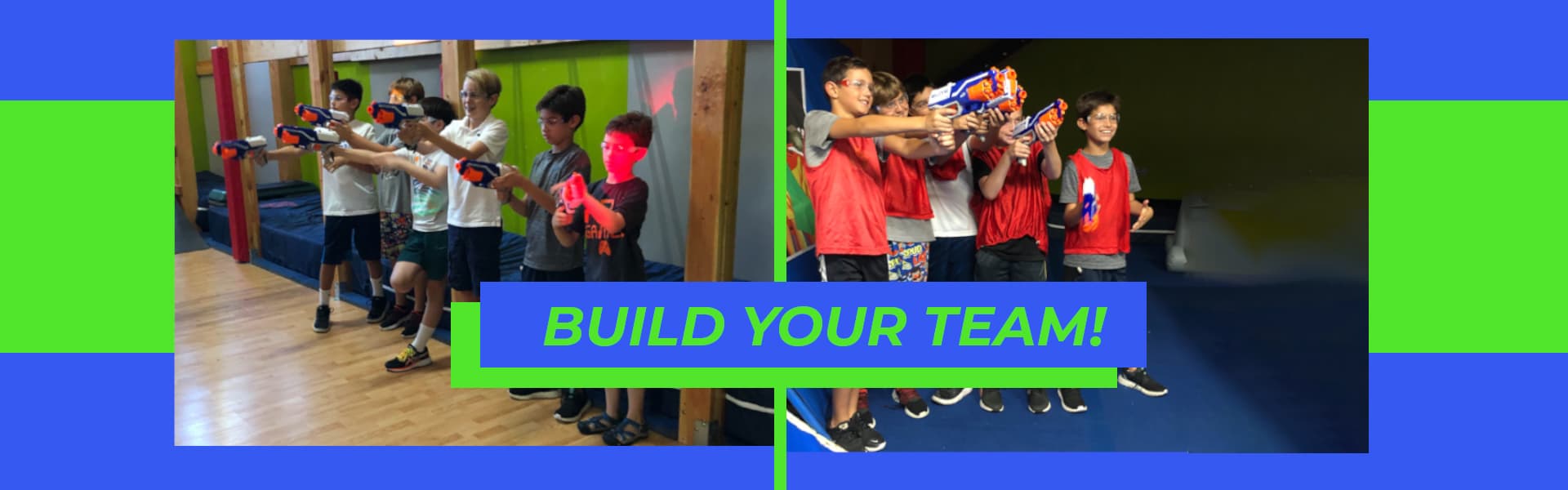 Teams building up for nerf battle